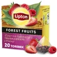 Lipton Schwarzer Express Tee mit Erdbeeren aus Frankreich 20 ...