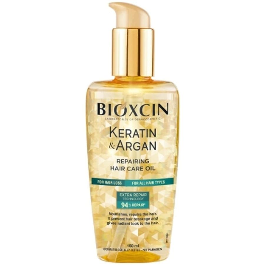 Bioxcin Keratin & Argan Regenerating Hair Oil 150ml