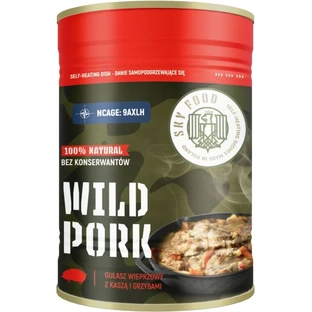 SKY FOOD Stoofpotje van varkensvlees met grutten en champignons 400 g