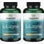 Swanson L-Lysin 500mg 100 Kapseln Mehrfachpackung x 2