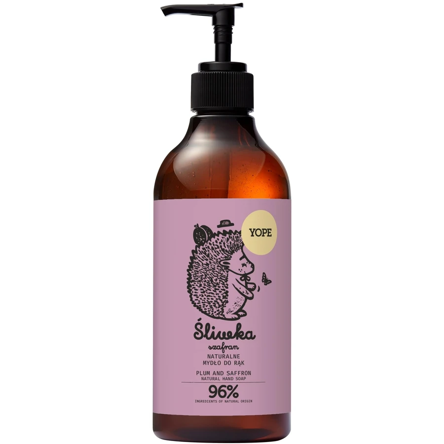 YOPE Pruim & Saffraan Vloeibare Zeep 500 ml