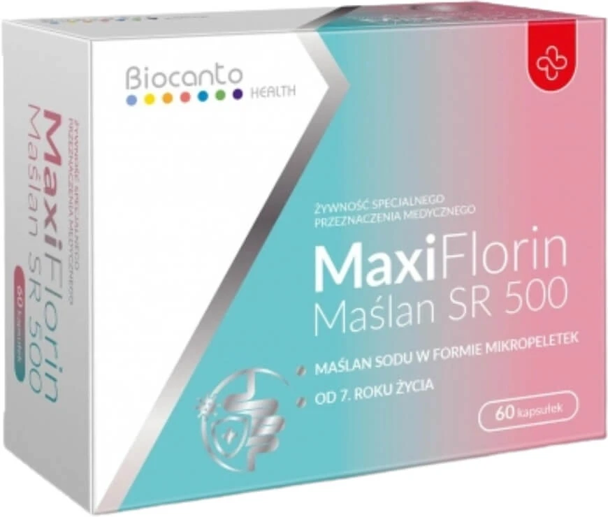Biocanto MaxiFlorin Butyrate SR 500 60 capsules.
