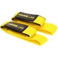 HIRO.LAB Cotton Straps Yellow Weightlifting Straps ...