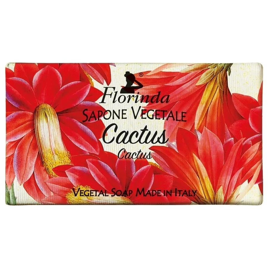 FLORINDA natuurlijke plantaardige zeep, cactusgeur 100 g