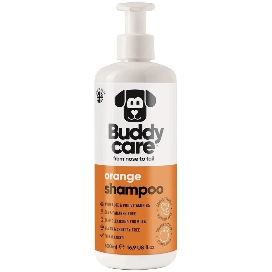 Buddycare Sinaasappel geurende hondenshampoo met aloë vera en ...