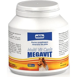 MIKITA MULTI VIT CANIS MEGAVIT 150 TABLETS