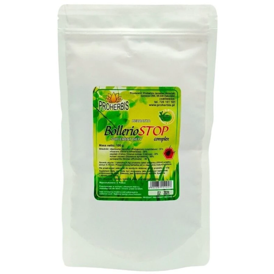 PROHERBIS Bolleriostop complex 100 g