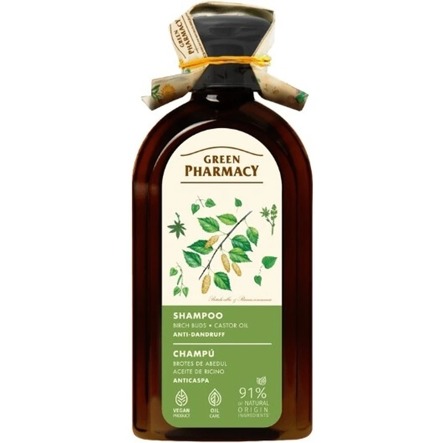 Green Pharmacy Anti-dandruff shampoo birch buds and oil ...