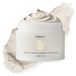 MIDHA Rice & Mixed Grains Glowing Mask Maschera lavante con ...