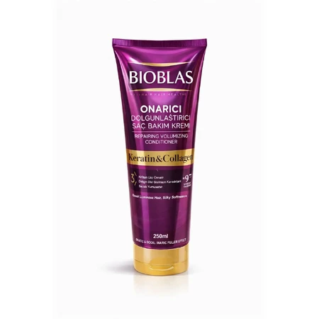 Bioblas – Collageen-Keratine Conditioner voor Fijn en Beschadigd Haar 250 ml