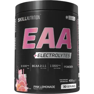 Skill Nutrition EAA + Eleketrolytes flavored with pink ...