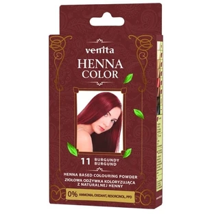 VENITA HENNA COLOR Acondicionador colorante a base de hierbas 11 Borgoña ...