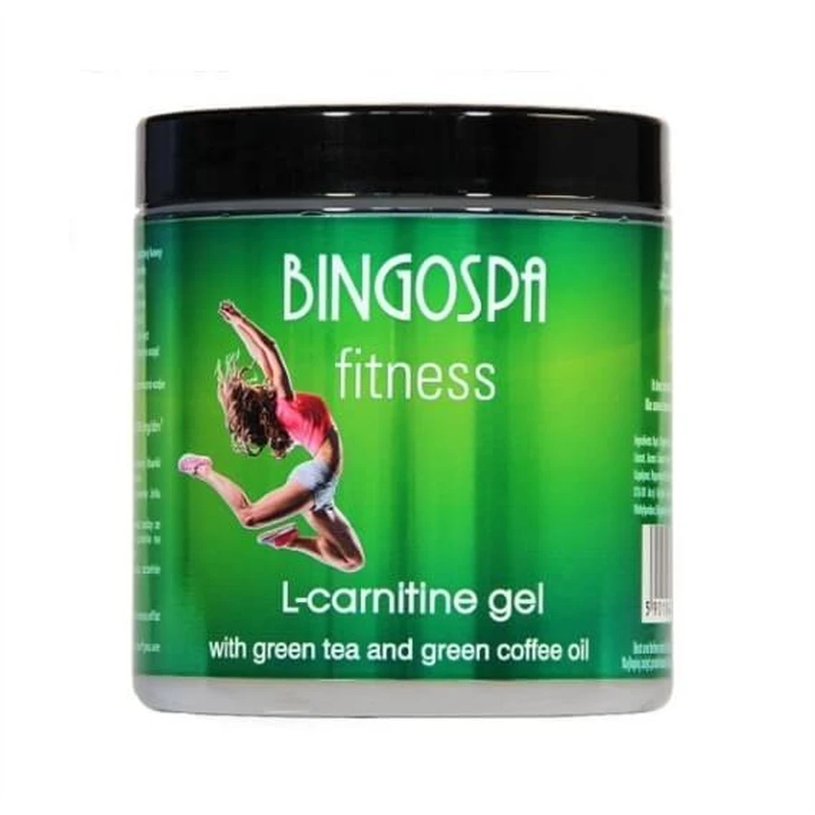 BINGOSPA L-Carnitin-Gel mit grünem Tee und Öl aus ...