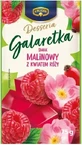 Kruger Desseria Jelly raspberry flavor with rose flower 75 g