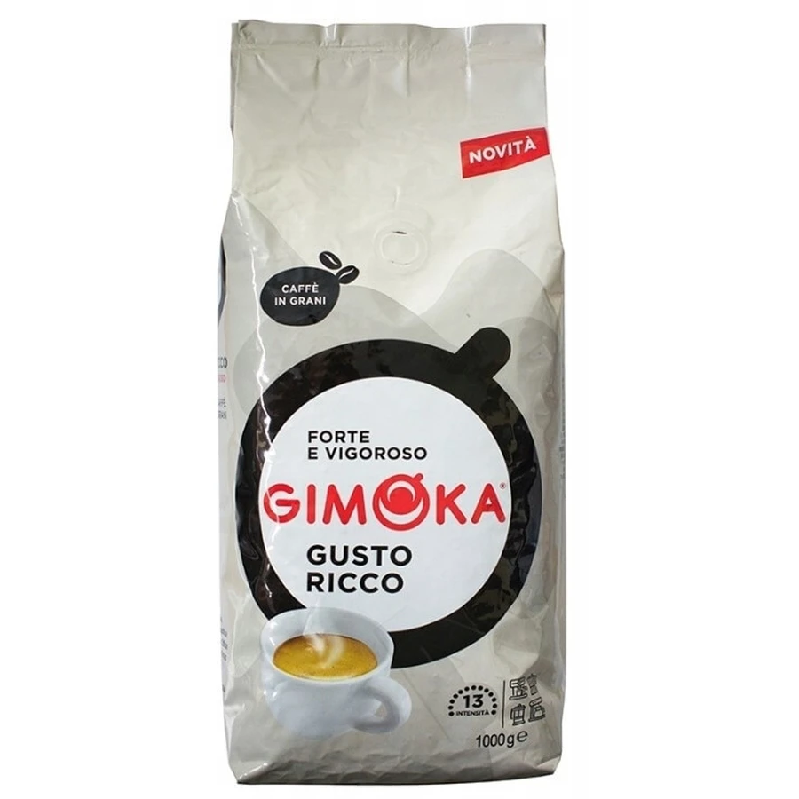 Gimoka Gusto Ricco, café en grains, 1 kg