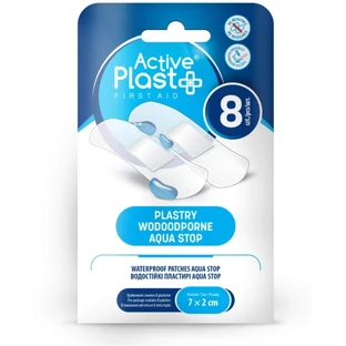 ActivePlast Aqua Stop Wasserdichtes Pflaster 7 x 2 cm 8 Stück