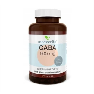 Medverita GABA 500 mg 100 capsules.