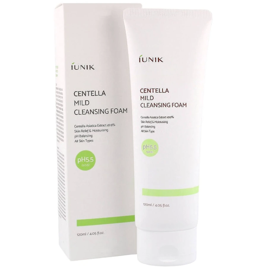 iUNIK Centella Milder Reinigungsschaum 120 ml