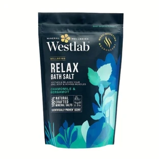Westlab Relax bath salt chamomile & bergamot 1 kg