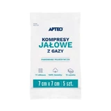 APTEO CARE steriele gaaskompressen 7x7cm 5 stuks