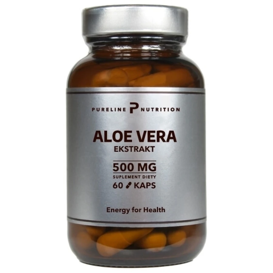 Pure Nutrition Aloe Vera 500 mg 60 cápsulas.