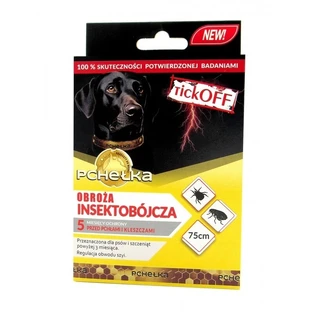 Tick Off Flea Insektizid-Halsband für Hunde 75 cm 1 Stück.