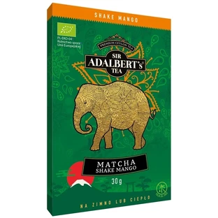 ADALBERT'S Matcha Shake latte organic Mango 30 g
