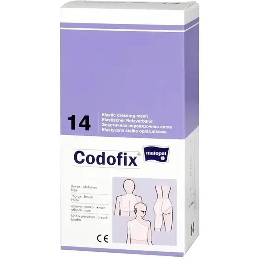 Codofix Elestic dressing mesh size 14, 1 piece