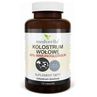 Medverita Colostrum bovin 400 mg 100 capsule