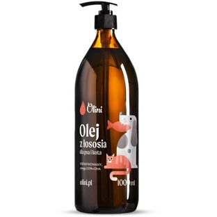 OLINI Lachsöl für Hund und Katze 1000 ml
