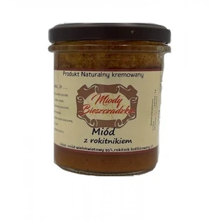 Miody Bieszczadzkie Miód z rokitnikiem 400 g