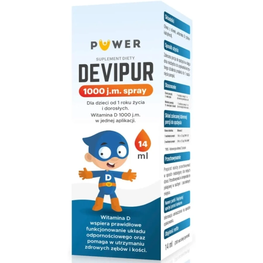 Devipur Vitamine D gouttes 14 ml