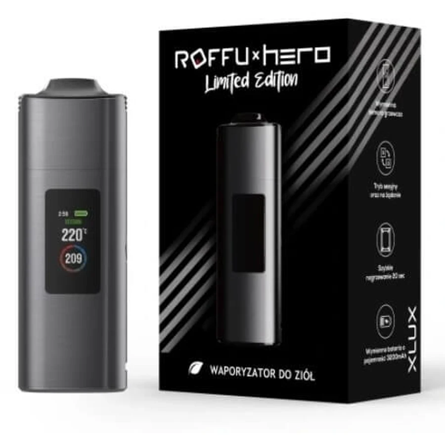 Roffu X Hero XLUX Limited Edition Dry Vaporizer 1 ...