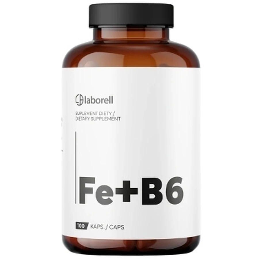 Laborell Fe+B6 hierro 100 cápsulas