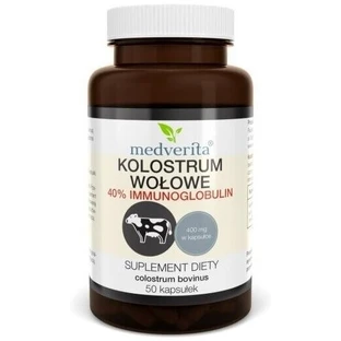 Medverita Colostrum bovin 400 mg 50 capsule