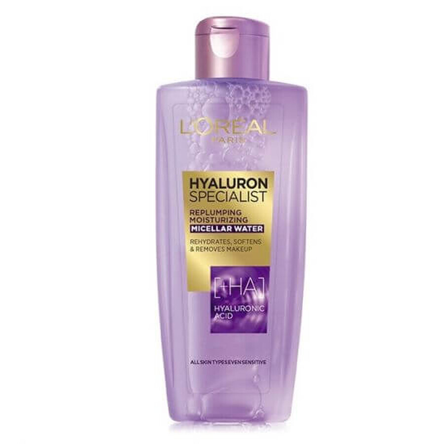 Hyaluron Specialist feuchtigkeitsspendendes und rückfettendes Mizellenwasser, 200 ml, Loreal
