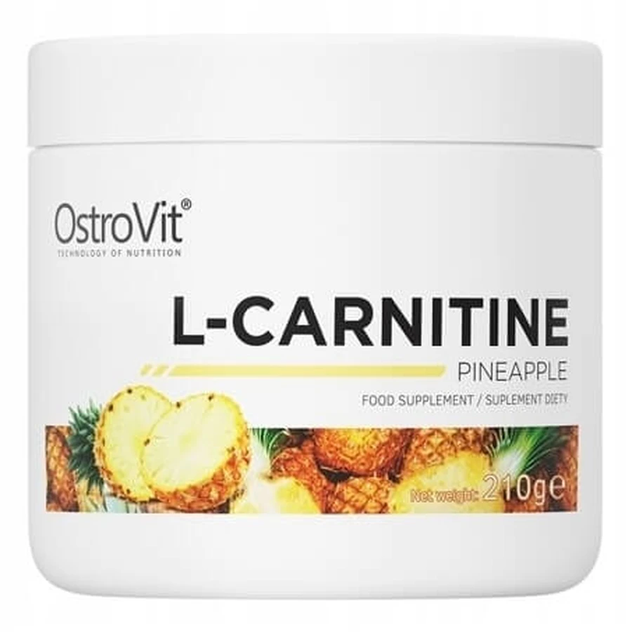 Ostrovit L-Carnitine, ananas, 210g