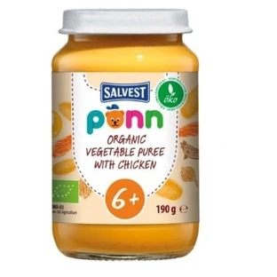 Salvest Ponn Bio Chicken with vegetable puree 190 g
