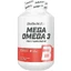 BioTech USA Mega Omega 3 180 capsules.