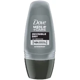 Dove Men+Care Invisible Dry Antiperspirant in een 50 ml rollerball