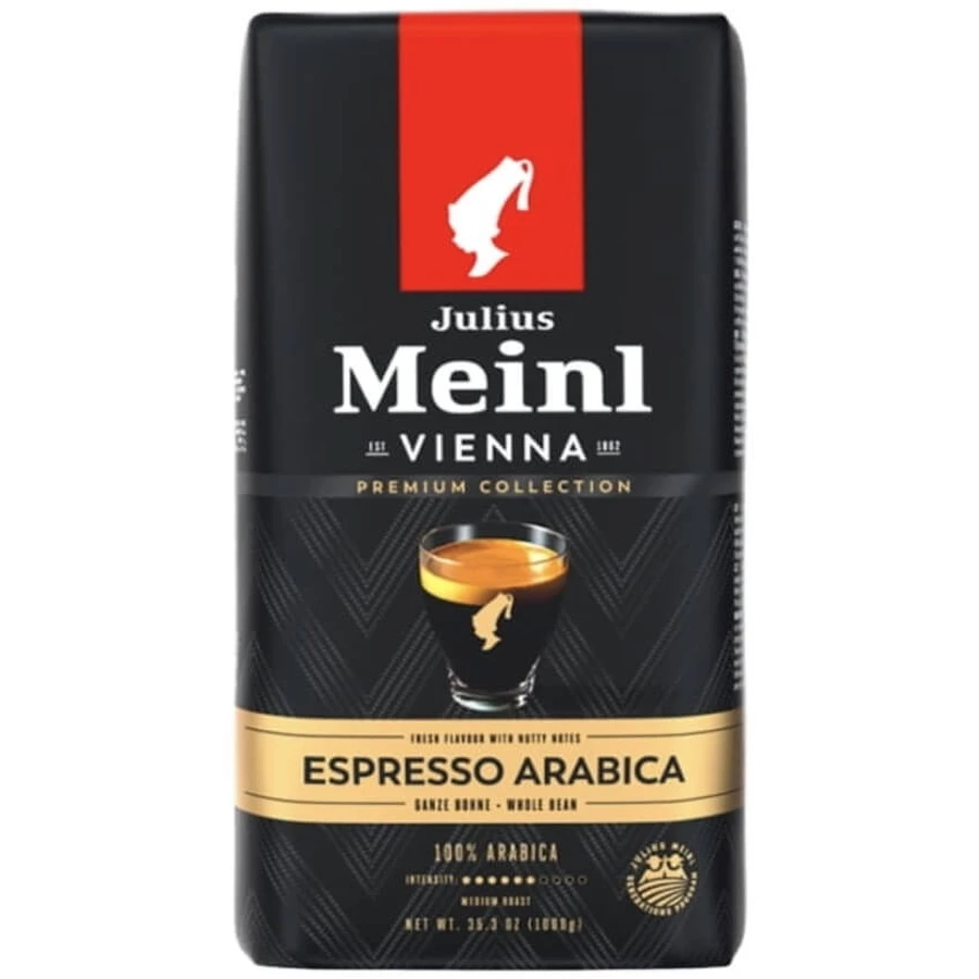 Julius Meinl Premium Espresso Arabica Kaffeebohne 1 kg.