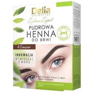 DELIA Wenkbrauwpoeder henna 4.0 Bruin 4 g