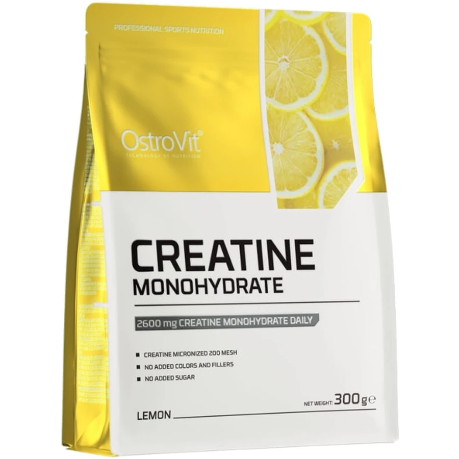 OstroVit Creatine Monohydrate lemon, 300 g