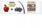Pure Life Fruit Leaves Apple and Blackberry Snack 16 g