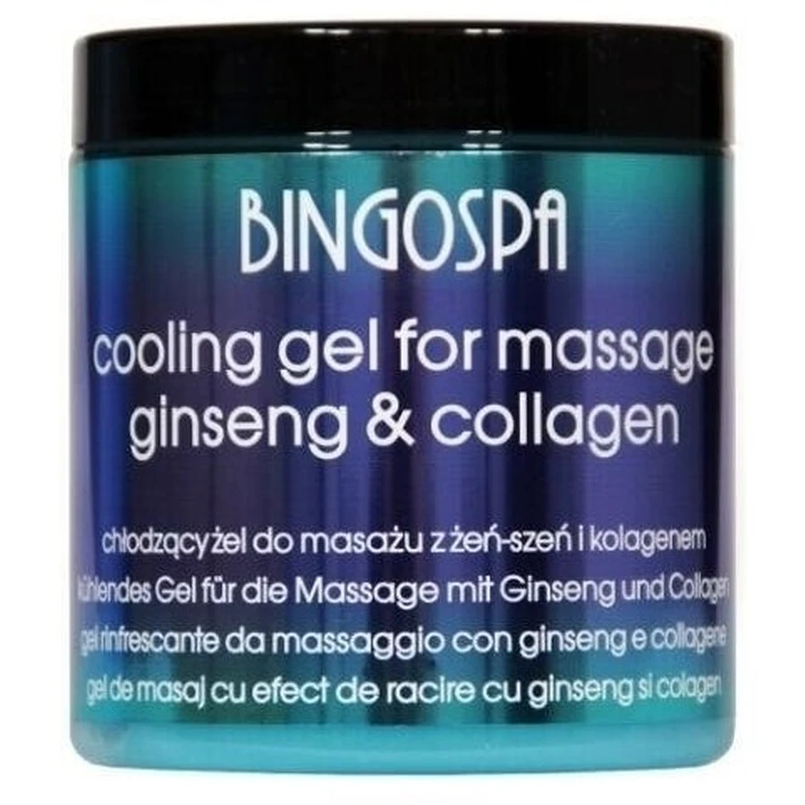 BINGOSPA Verkoelende massagegel ginseng en collageen 250 g