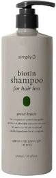 SimplyO Biotin Shampoo gegen Haarausfall Green Breeze Shampoo ...