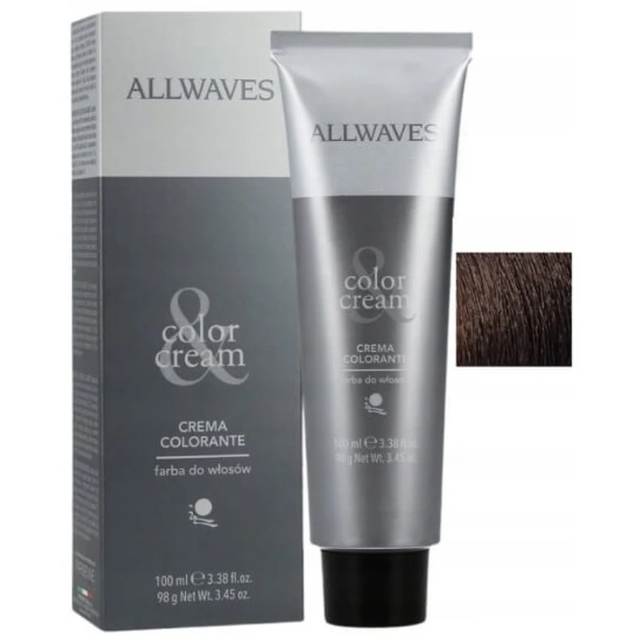 AllWaves Farba do włosów 5.06 Ciepły jasny brąz 100 ml: ceny i cechy