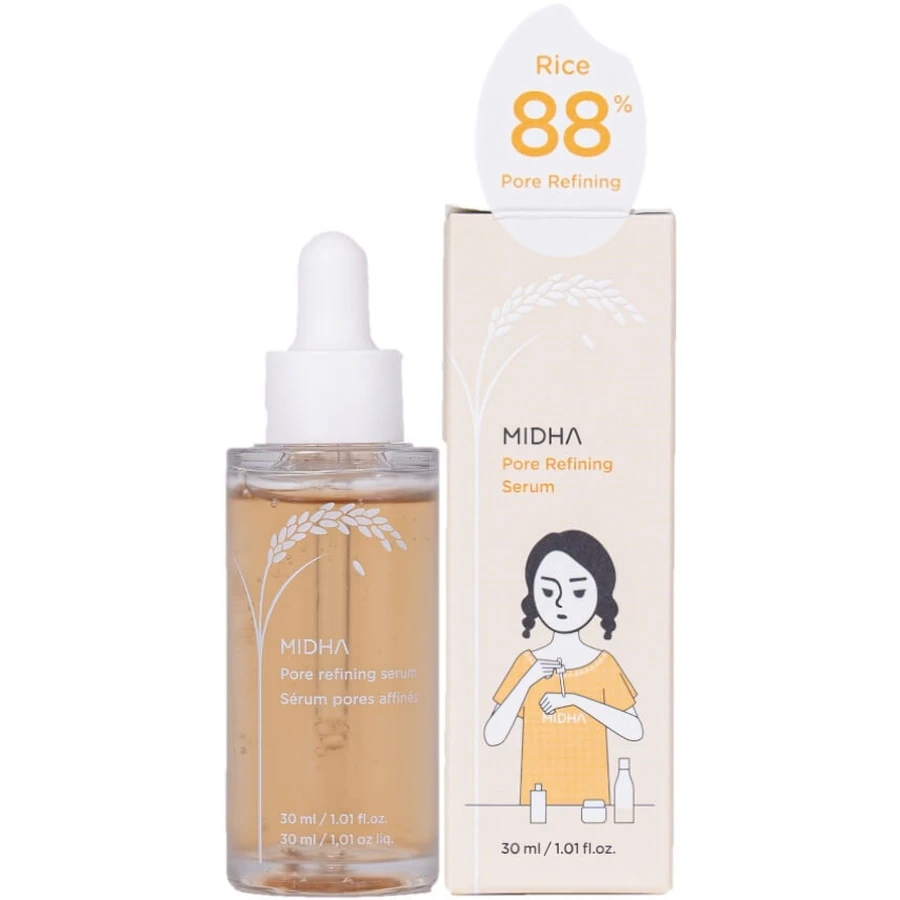 MIDHA Pore Refining Serum Korean pore tightening serum, ...