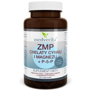 Medverita ZMP zinc and magnesium chelates + P-5-P 60 capsules