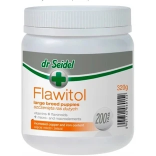 Flavitol para cachorros de razas grandes 200 comprimidos